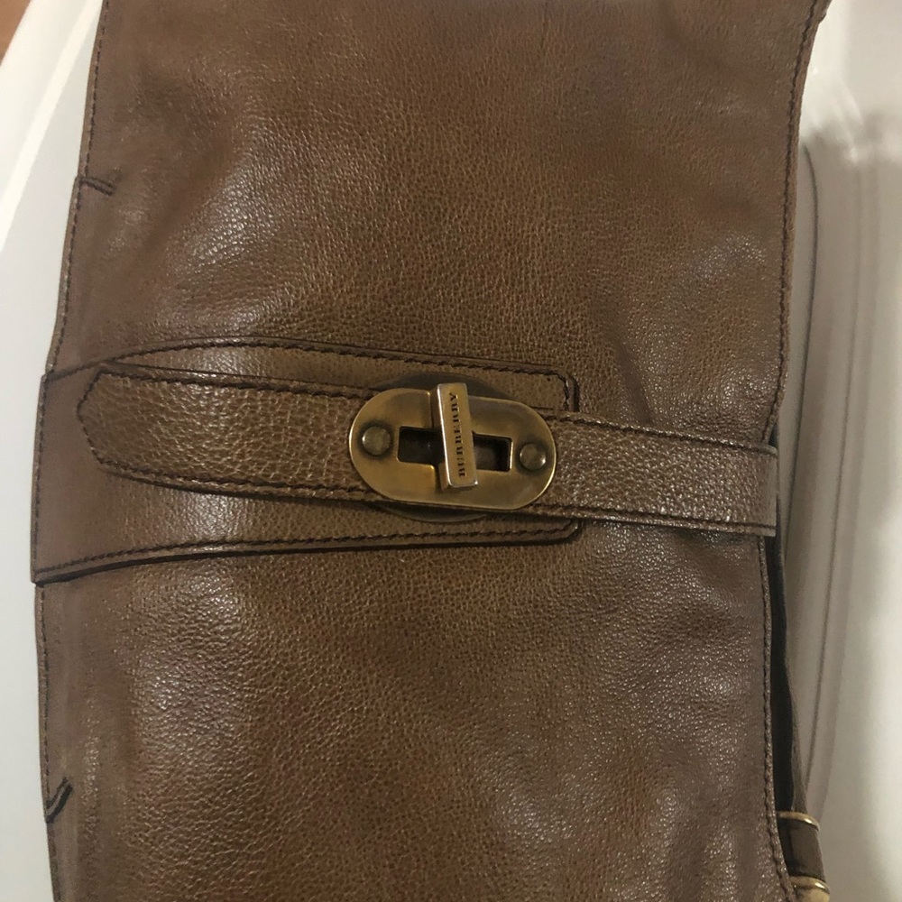 Burberry Creighton leather hobo